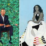 Obama and Michelle Portraits